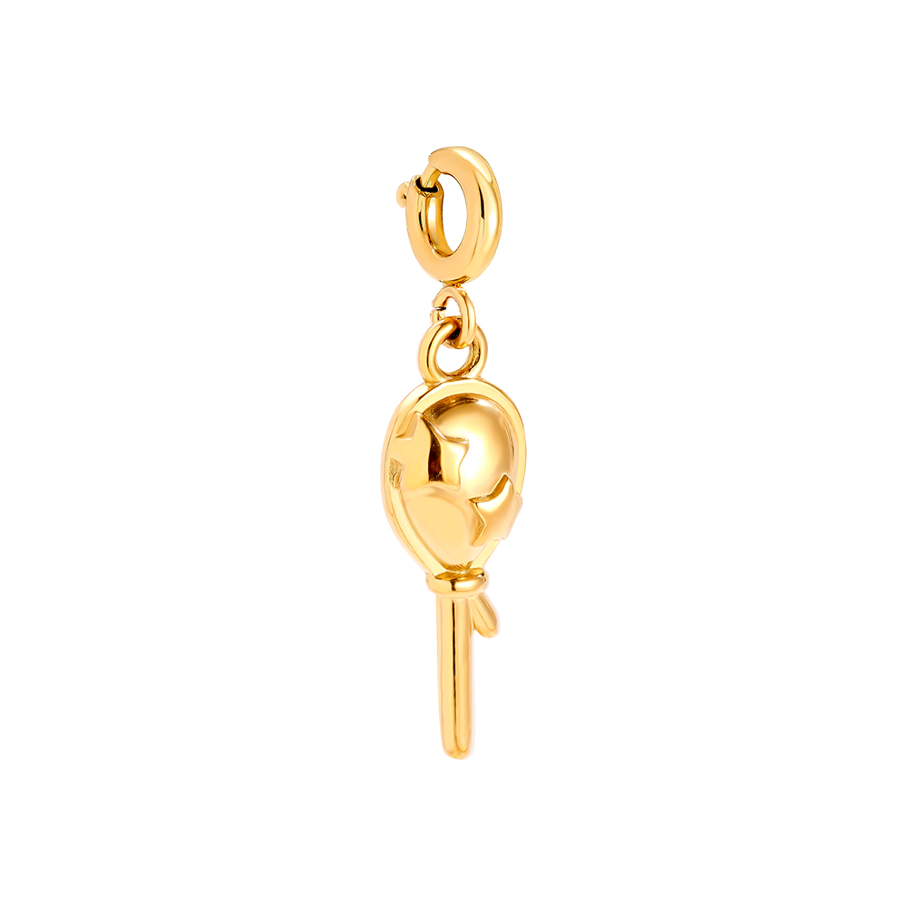 2cm Spring Clasp Balloon Stainless Steel Pendant      