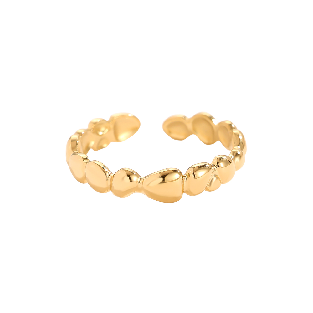 Many Different Dots stainless steel ring    