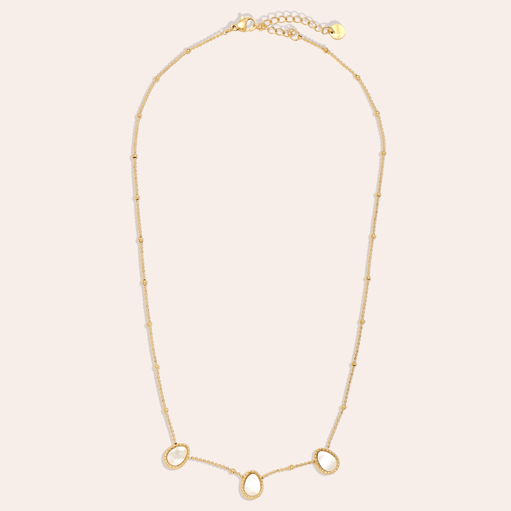 40cm Nice Shell Fun stainless steel necklace  