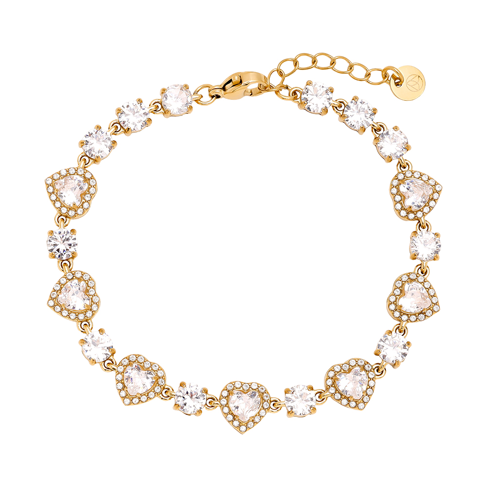 17cm Perfect Sparkling Diamond stainless steel bracelet    17cm Perfect Sparkling Diamond stainless steel bracelet