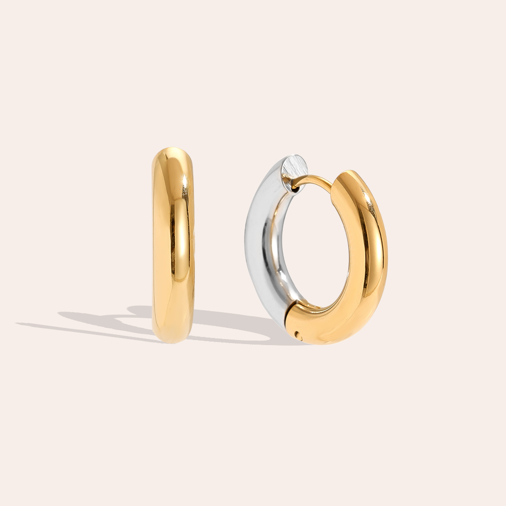 20mm Simple Hoop stainless steel earrings