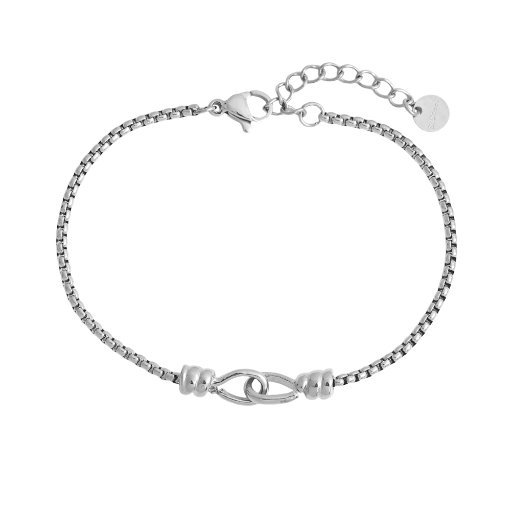 16cm Minimalist hook stainless steel bracelet 