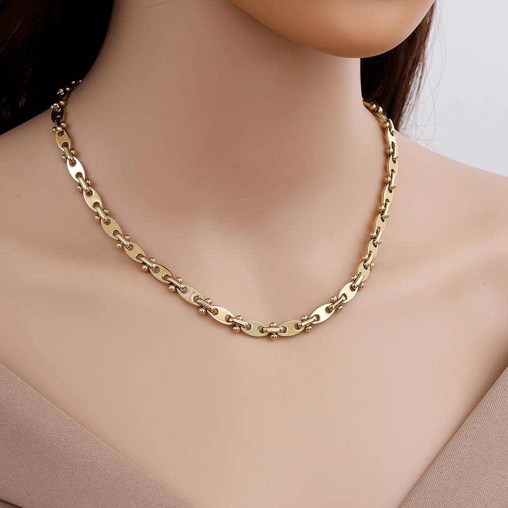 40cm Nice Nose Chain stainless steel necklace 
