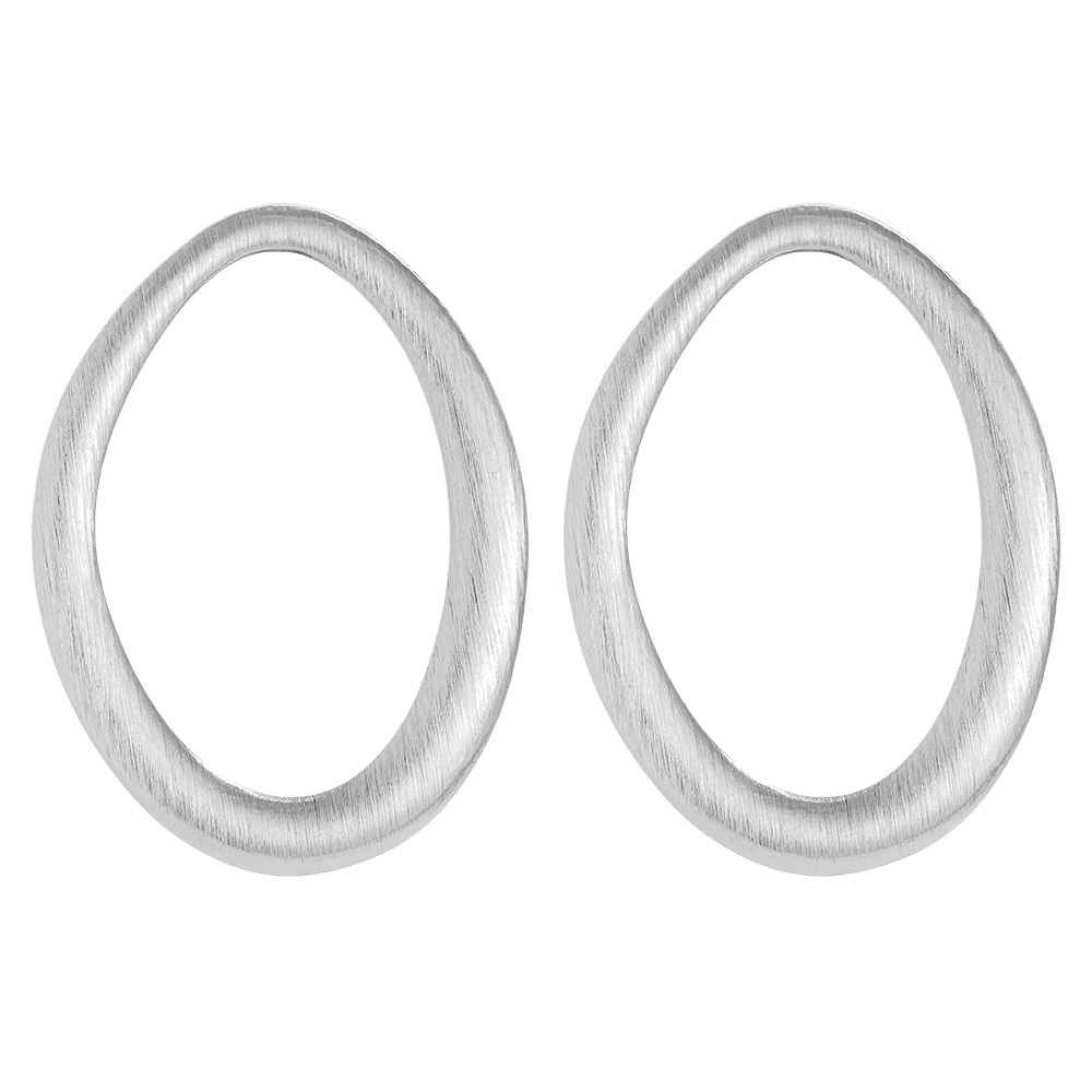 55mm Nice Egg stainless steel earrings         55mm Nice Egg stainless steel earrings