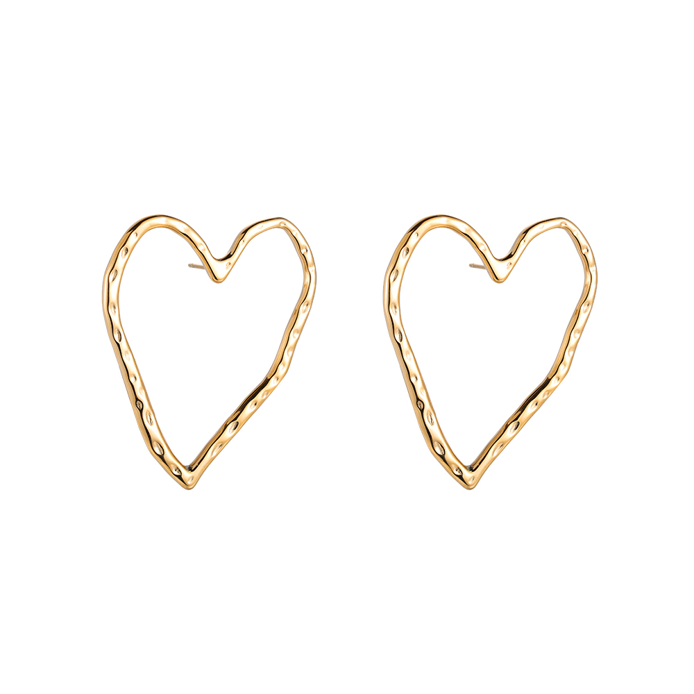 Stainless steel earrings Huge Heart