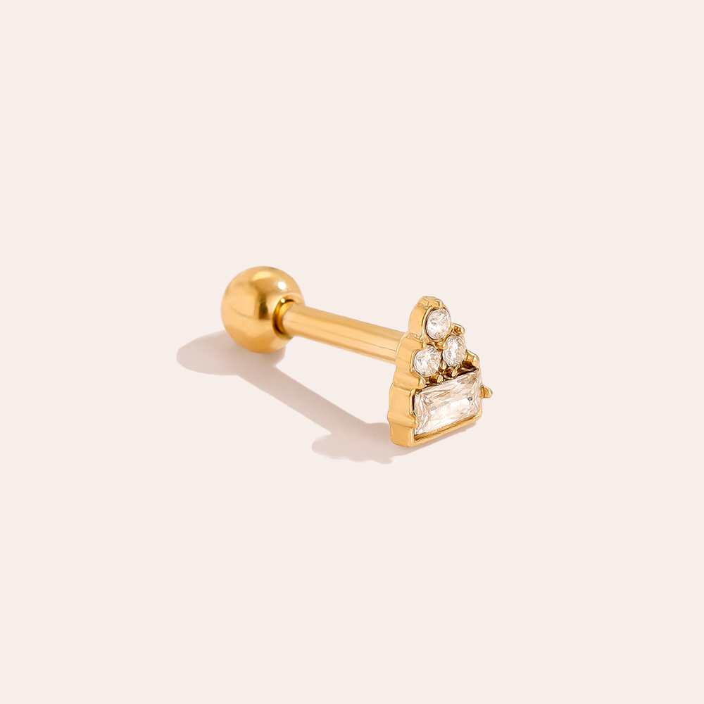 5mm Mini Diamond Group stainless steel piercing       